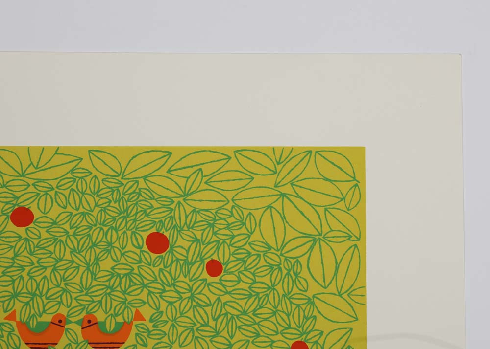 Edie Harper Signed Serigraph "Adam and Ms. Eve"