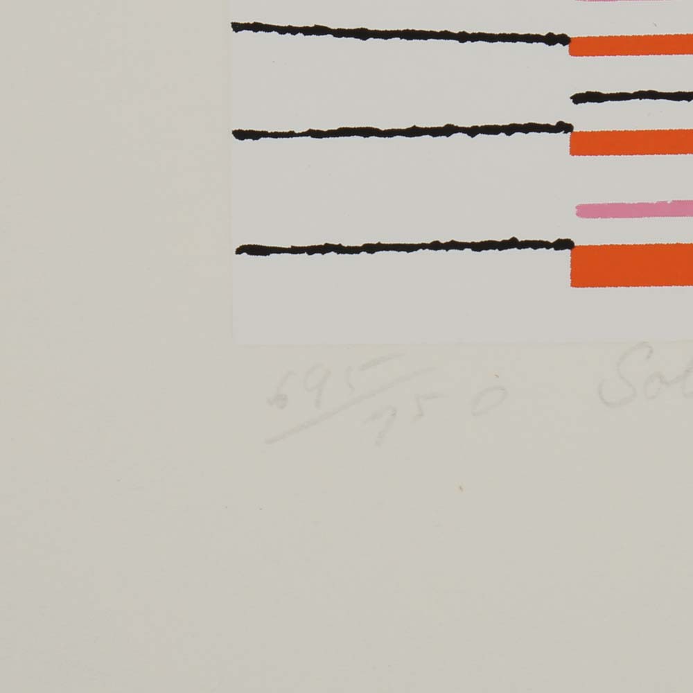 Edie Harper Signed Serigraph "Solomon Sez"