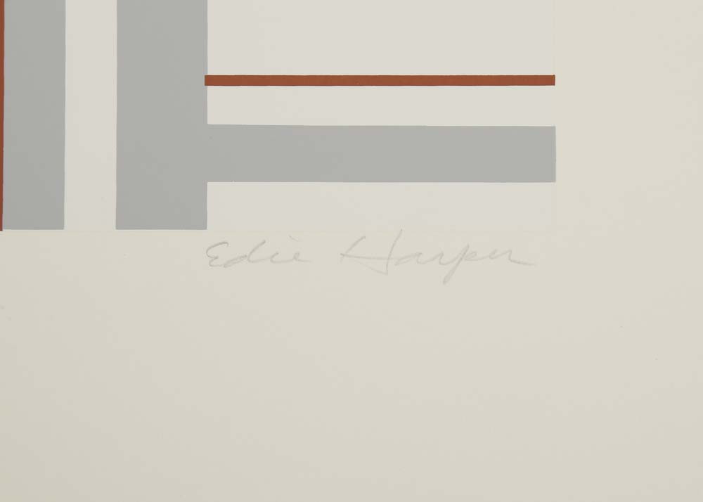 Edie Harper Signed Serigraph "Sleepy Time Tom"