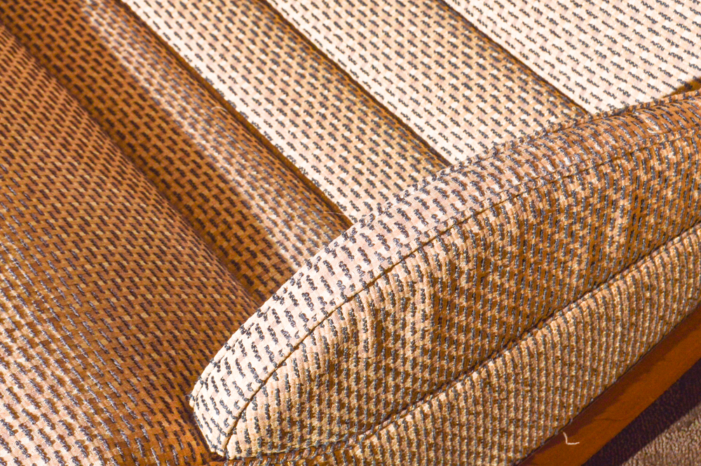 Mid Century Modern Contour Lounge Chair With Hinged Arms