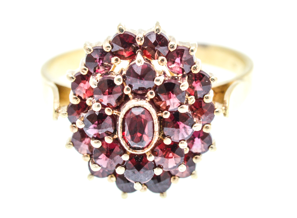 Imitation Garnet Costume Jewelry Ring