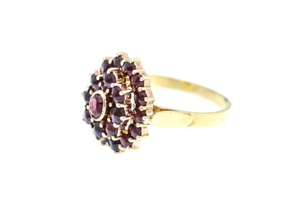 Imitation Garnet Costume Jewelry Ring