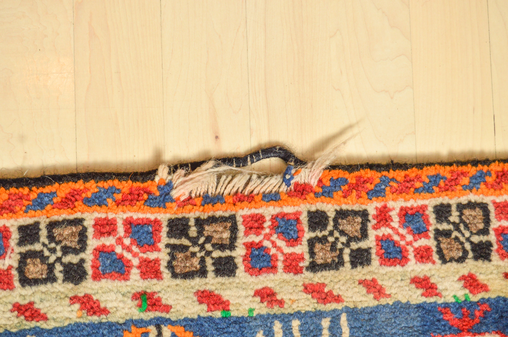 Tribal Style Pictorial Area Rug