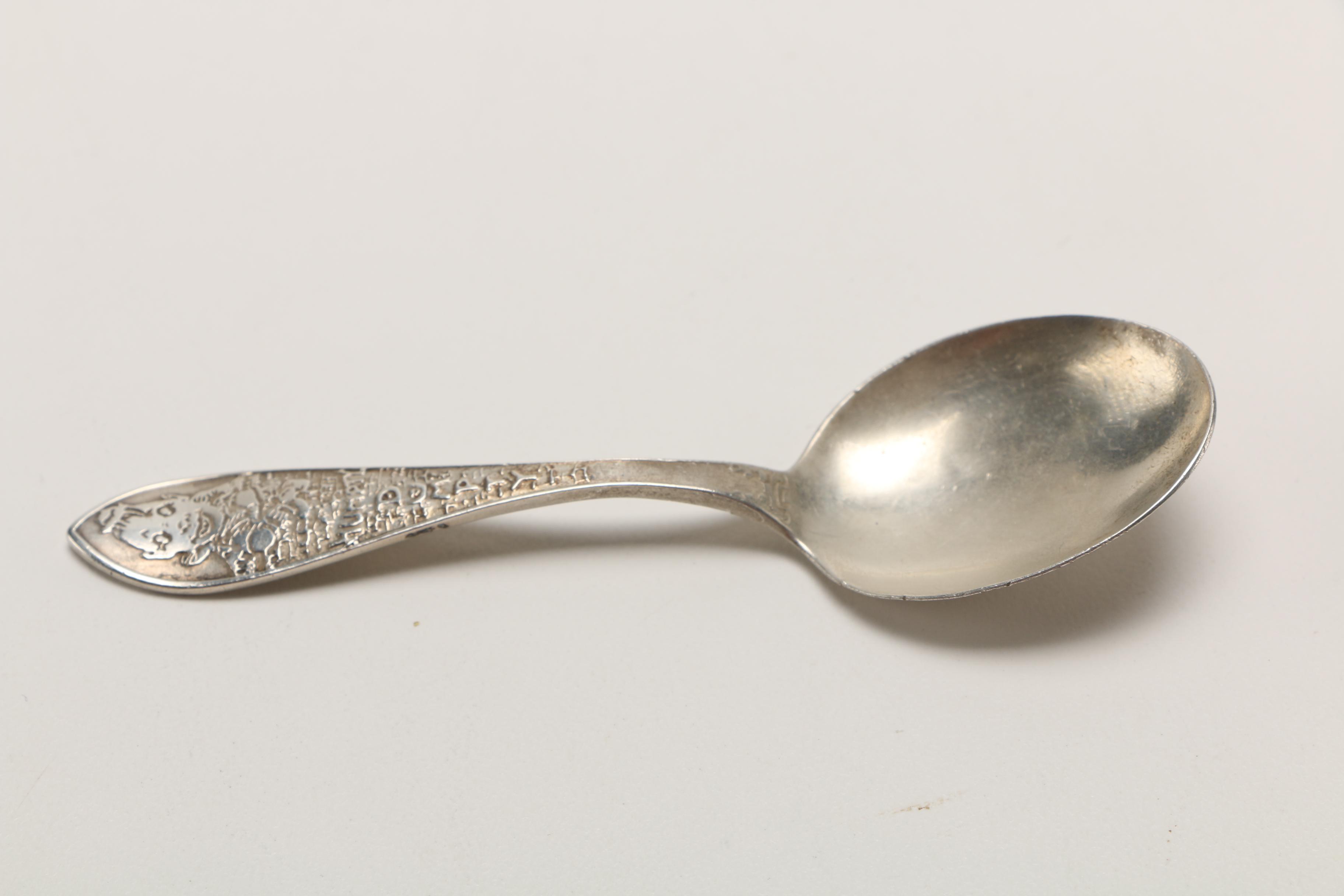Sterling Silver Vintage Souvenir Spoons