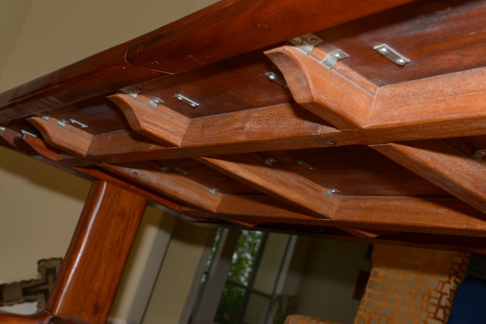 Wooden Refectory Style Dining Table From Africa