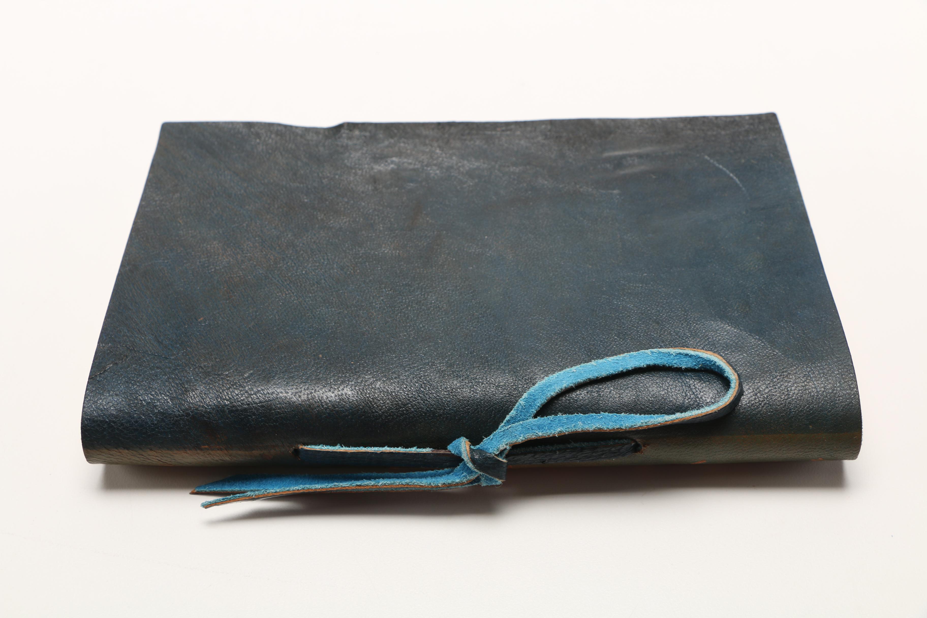 Leather Stationary Book