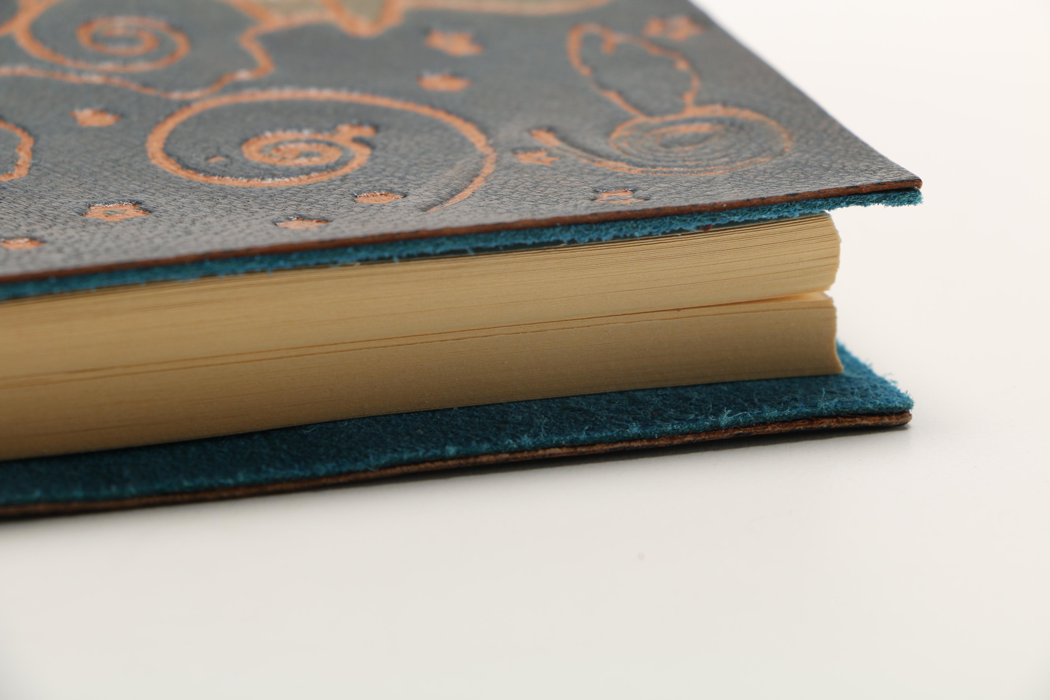 Leather Stationary Book