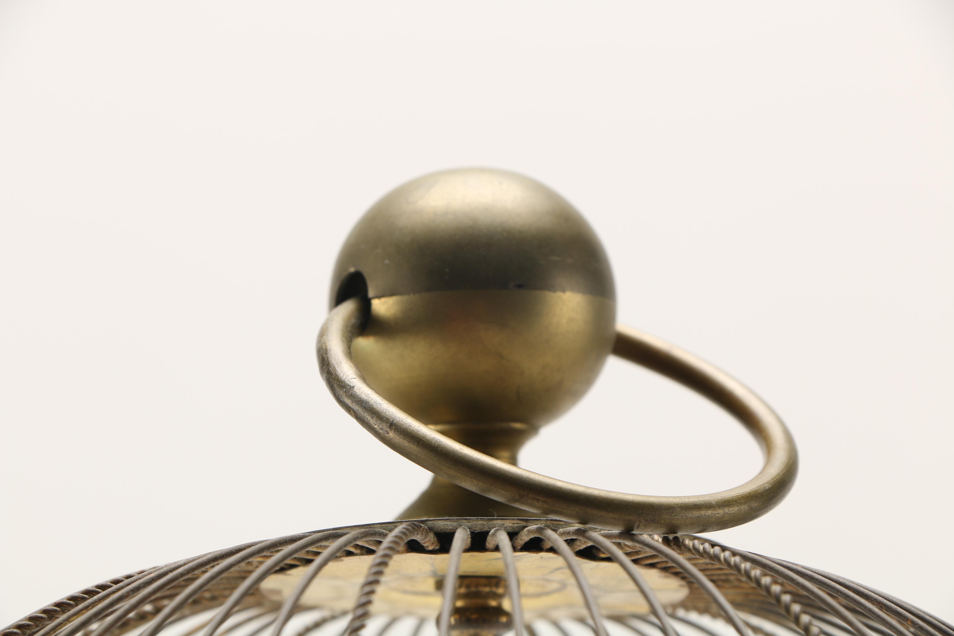 Helvetic French Mechanical Singing Bird