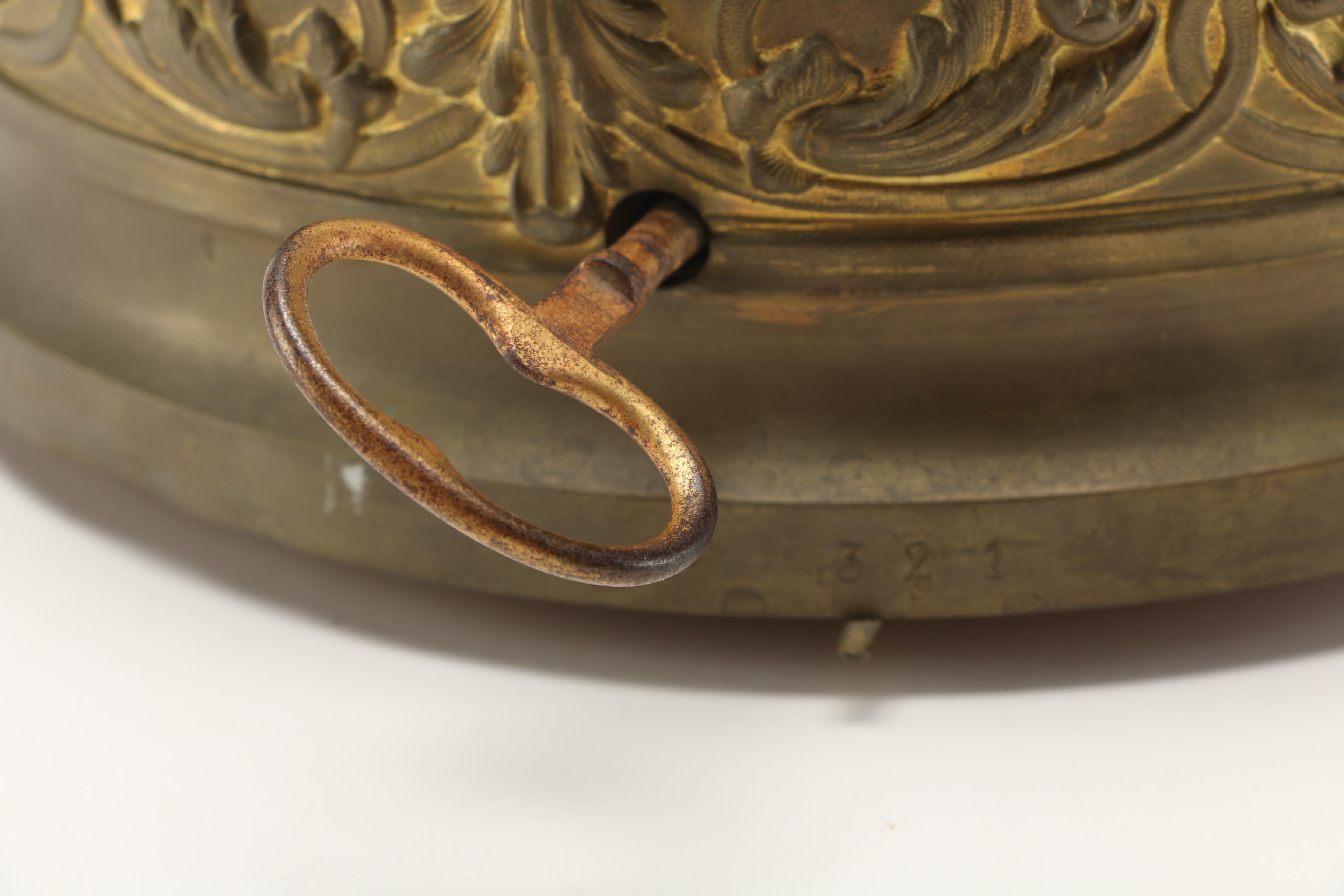 Helvetic French Mechanical Singing Bird