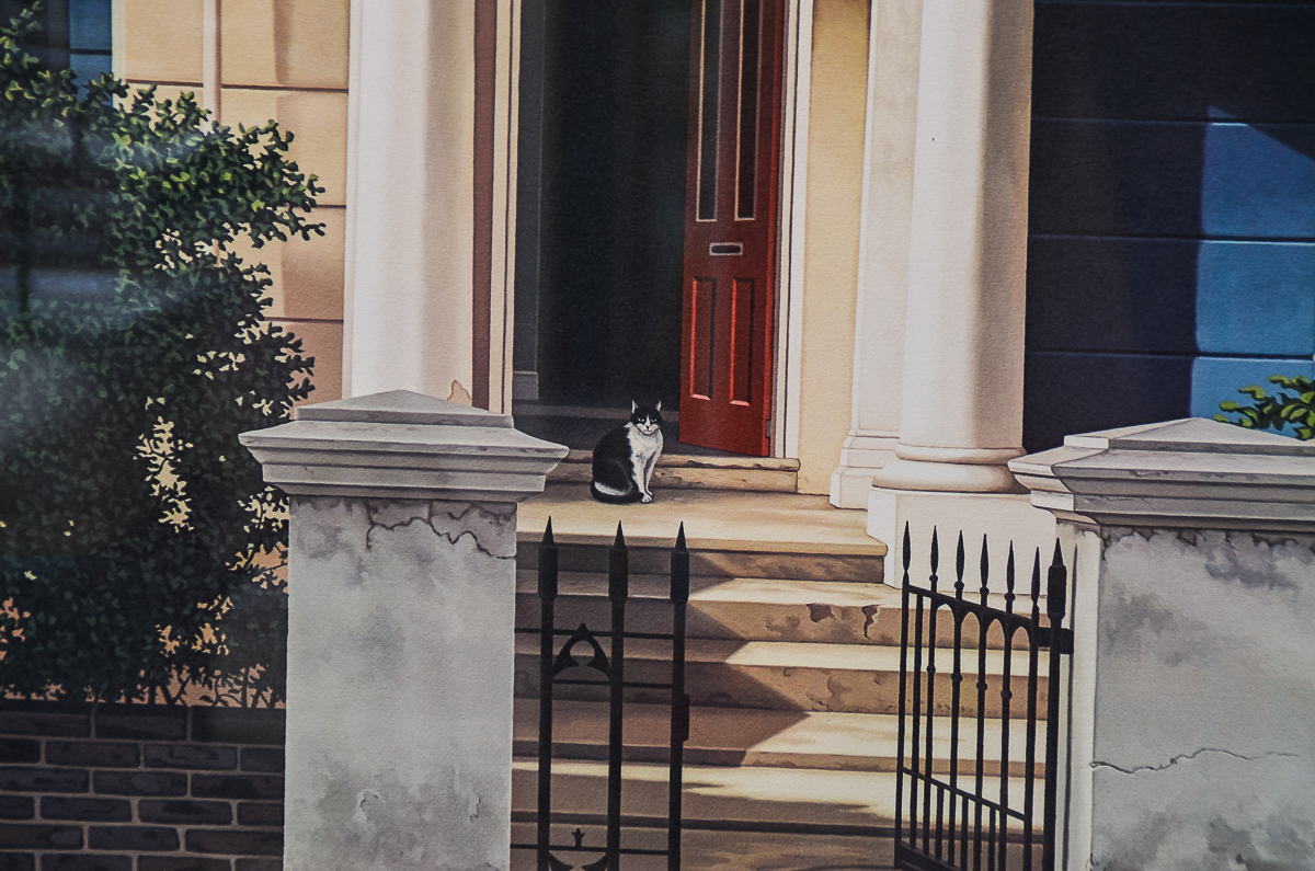 Frederick Phillips Limited Edition Serigraph "Facade"