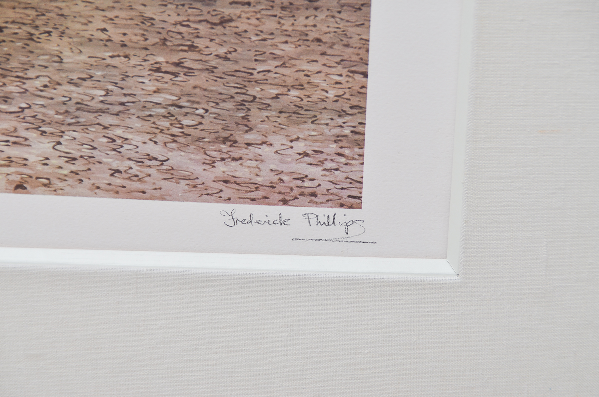 Frederick Phillips Limited Edition Serigraph "Facade"