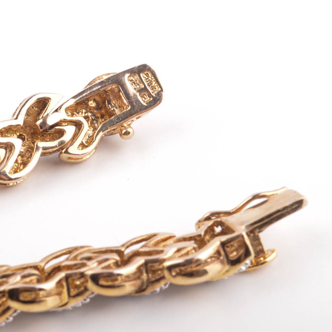 Sterling Silver and Gemstone and Diamond Bracelet Collection