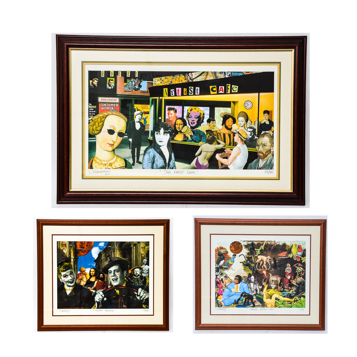 Nelson De La Nuez Limited Edition Lithographs