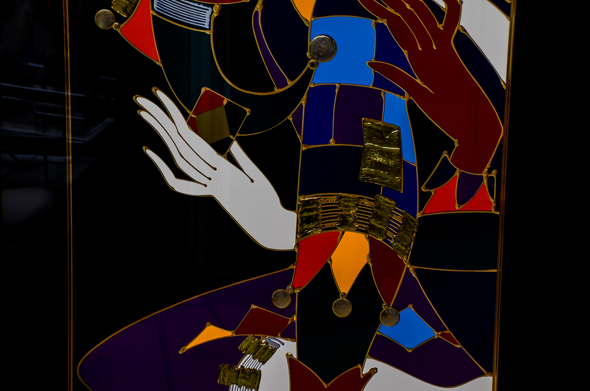 Martiros Manoukian Limited Edition Embellished Serigraph "Harlequin"