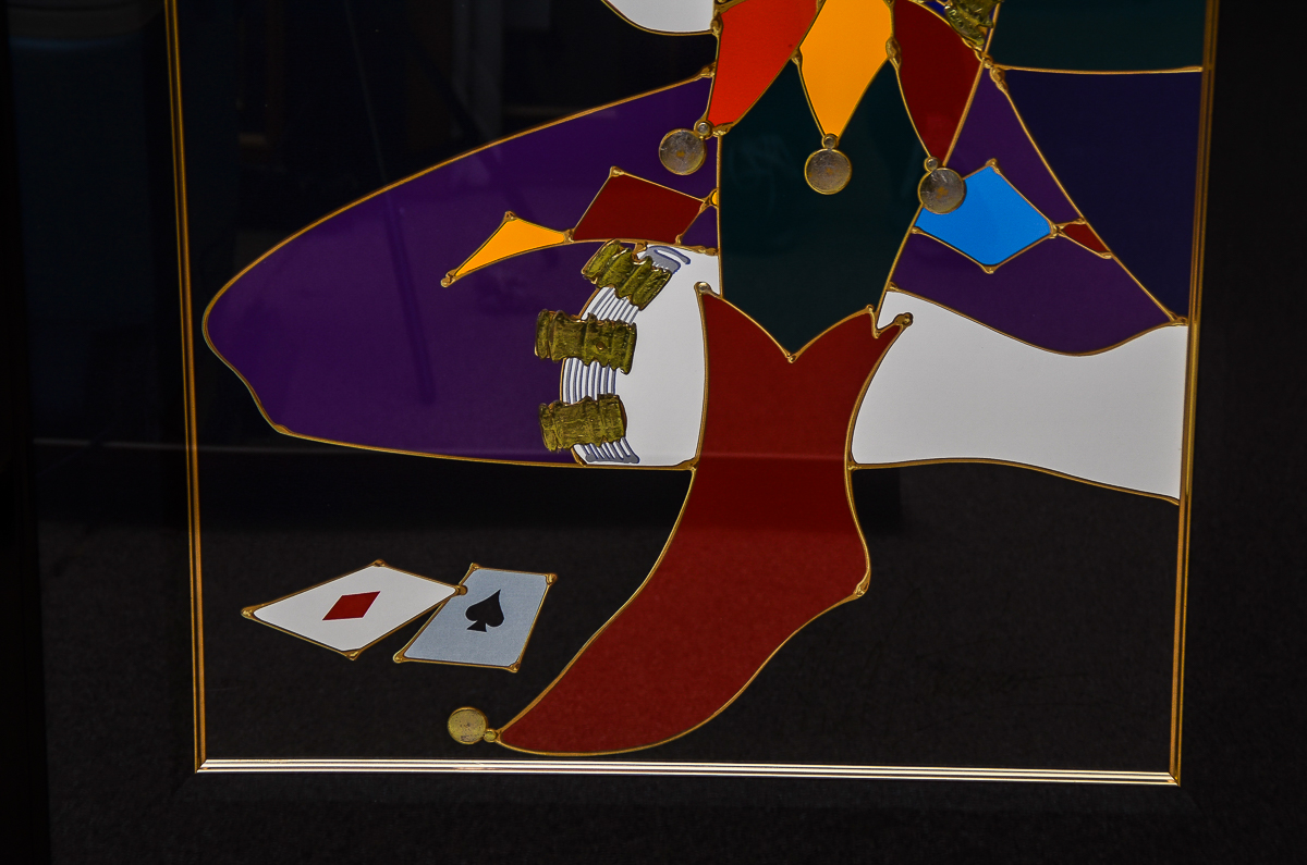 Martiros Manoukian Limited Edition Embellished Serigraph "Harlequin"