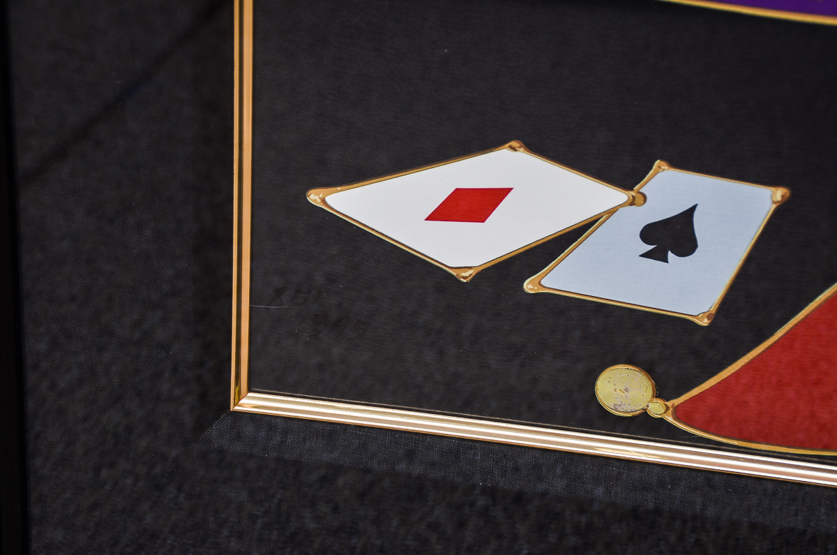 Martiros Manoukian Limited Edition Embellished Serigraph "Harlequin"