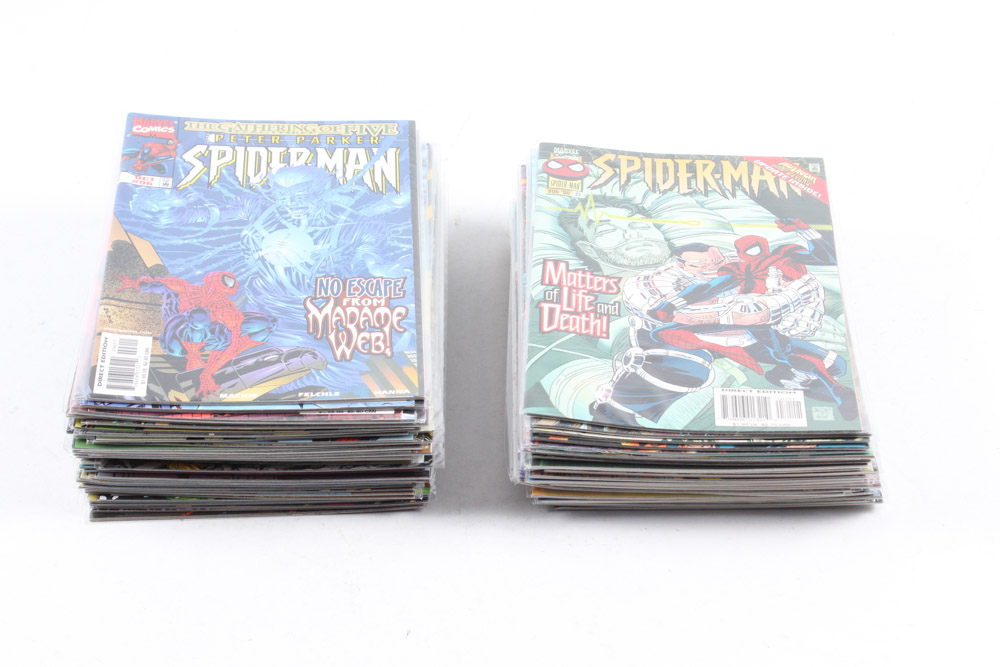 Marvel Comic Books Featuring Spider-Man