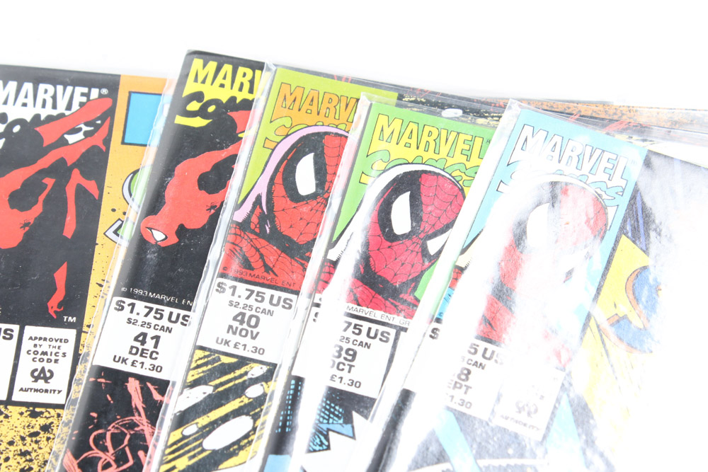 Marvel Comic Books Featuring Spider-Man