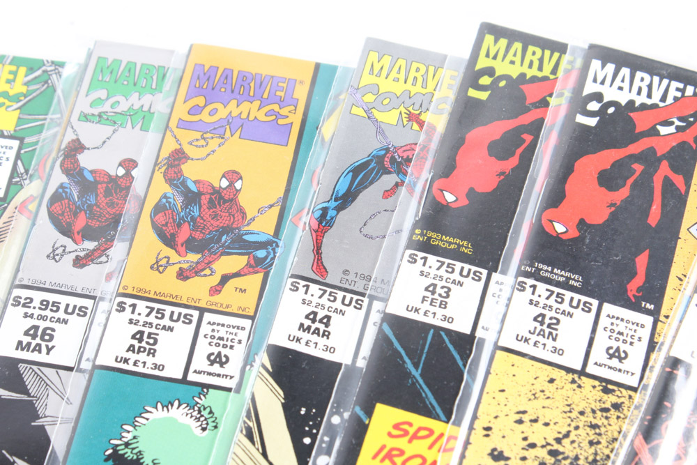 Marvel Comic Books Featuring Spider-Man