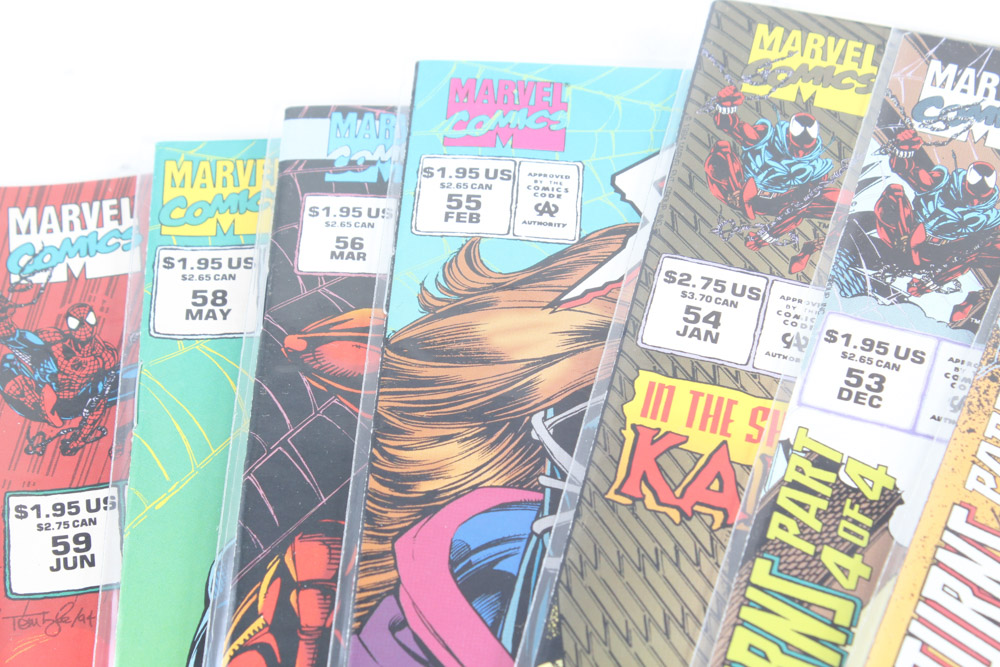 Marvel Comic Books Featuring Spider-Man