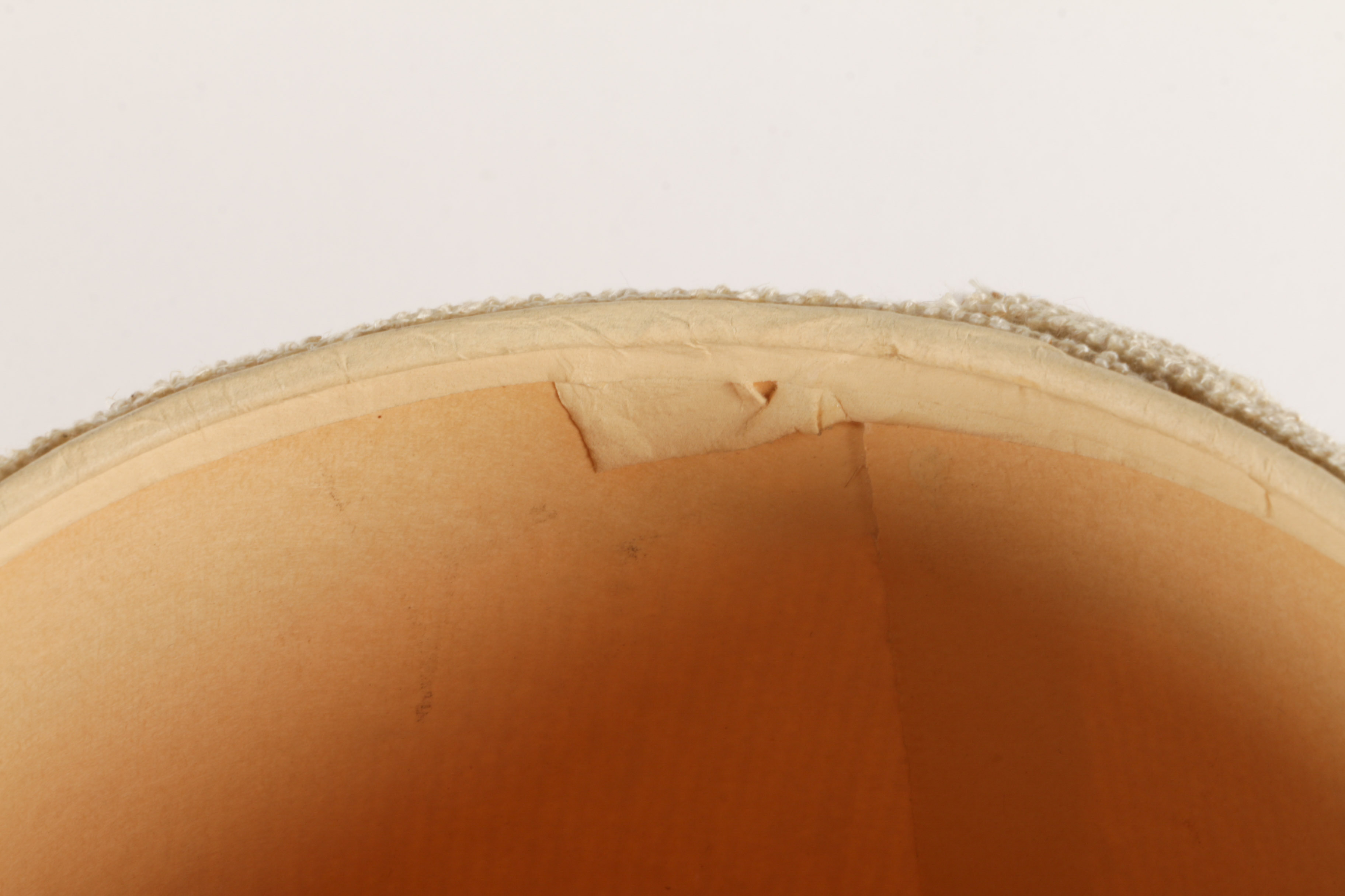 Circa 1970 Lamp Shades and Macrame Owl Tapestry