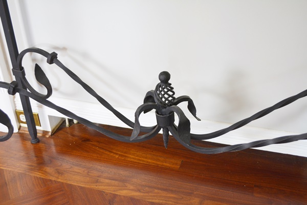 Glass Top Metal Sofa Table