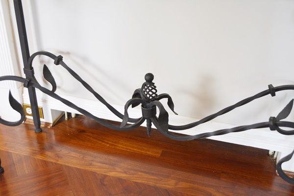 Glass Top Metal Sofa Table