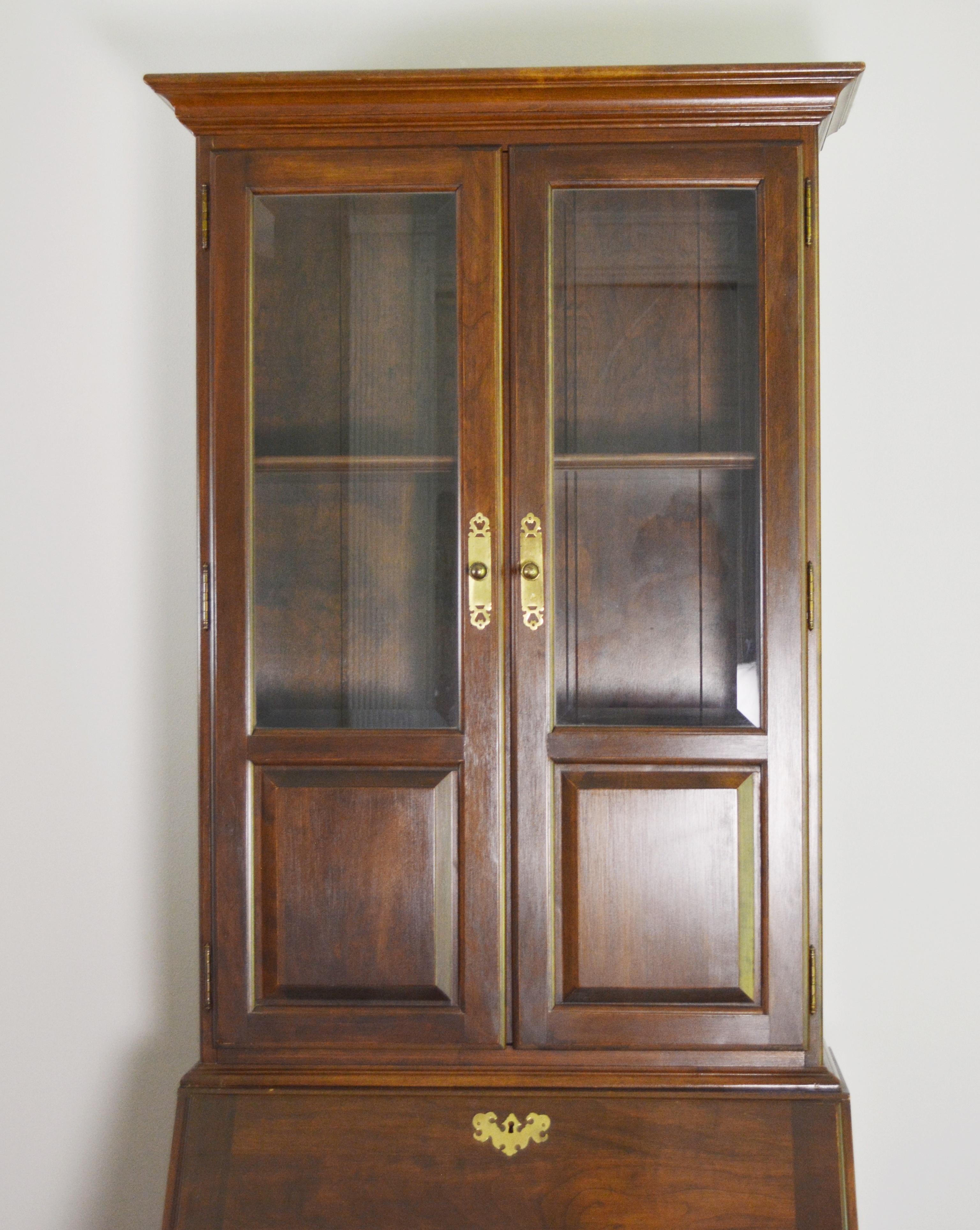 Ethan Allen Georgian Court Queen Anne Secretary