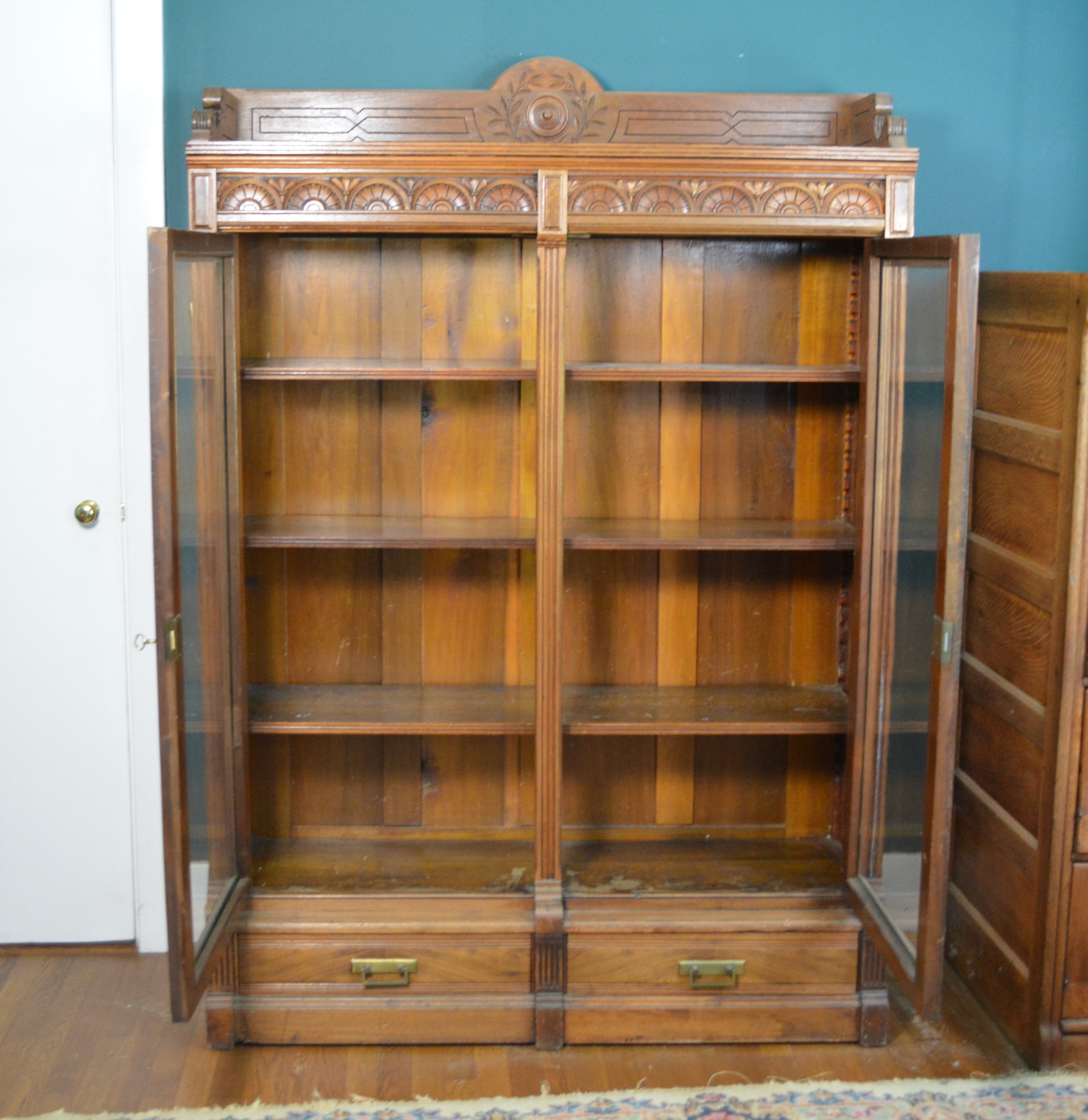 Vintage Eastlake Style Cabinet