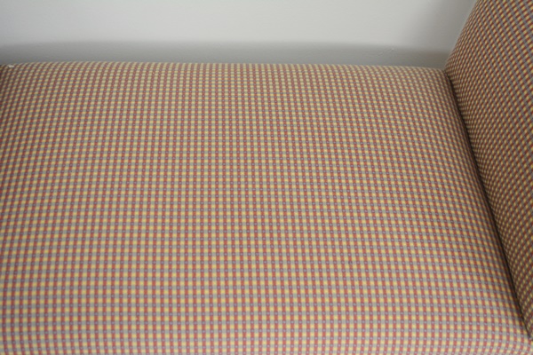 Chippendale Style Rolled Arm Upholstered Bench Seat