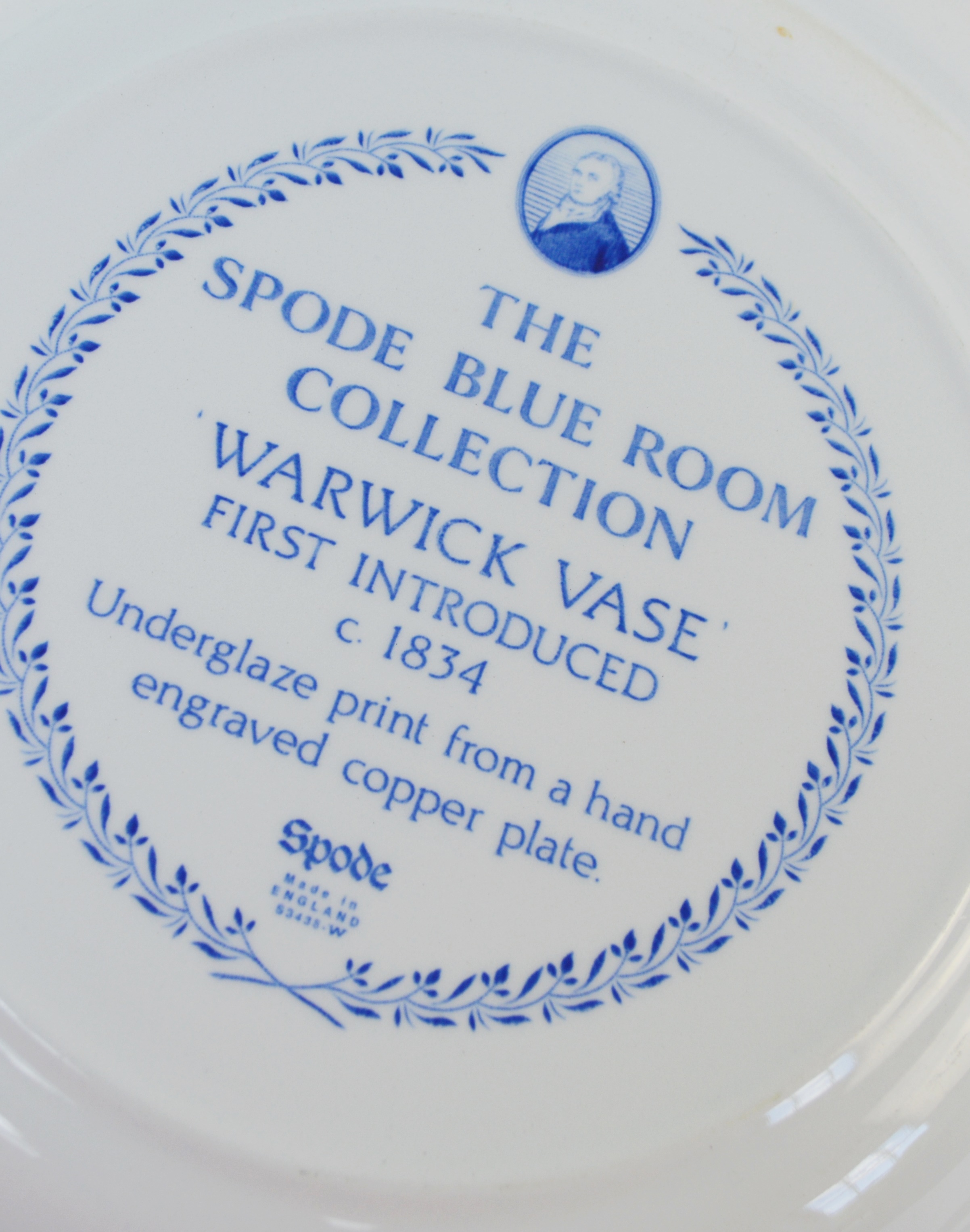 Spode Blue Room Collection Plates
