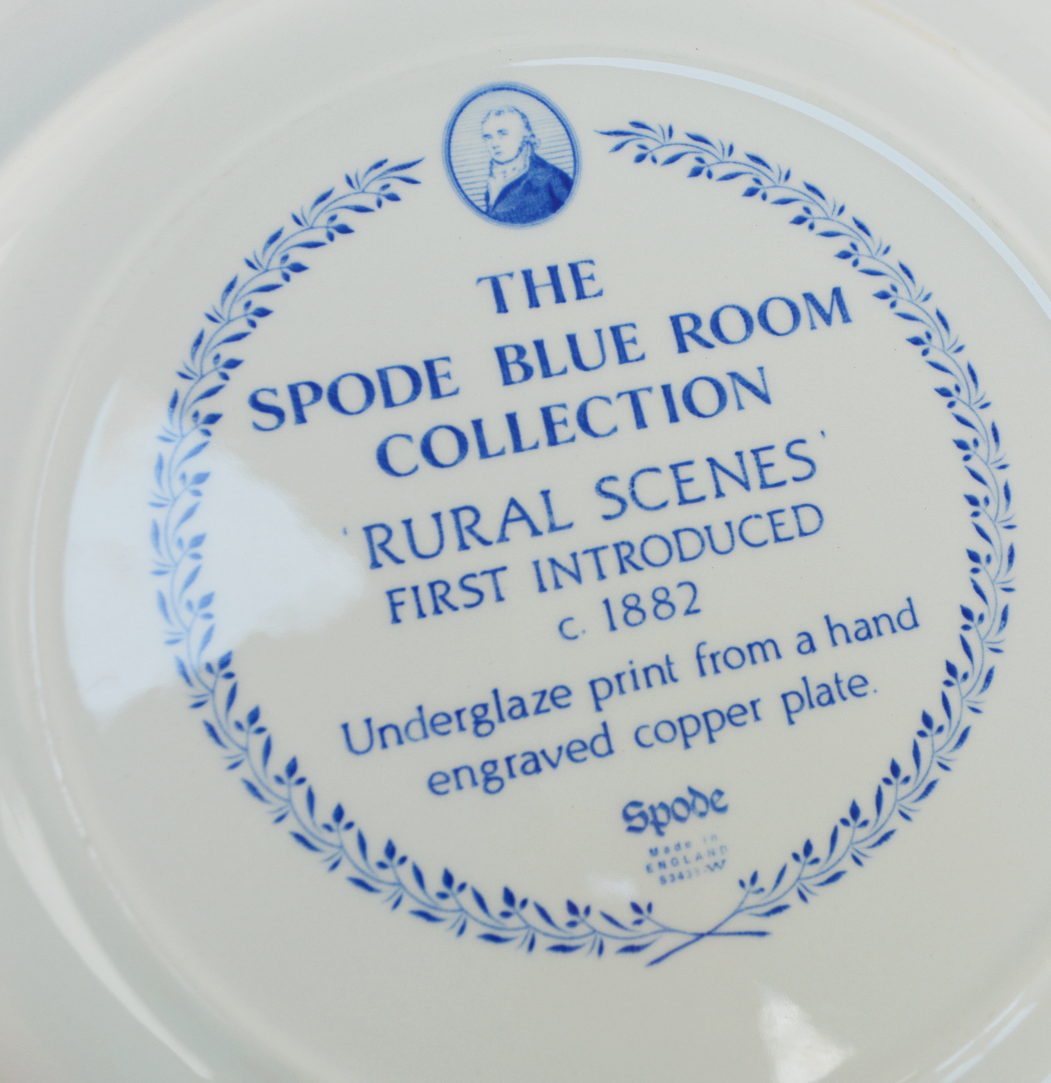 Spode Blue Room Collection Plates