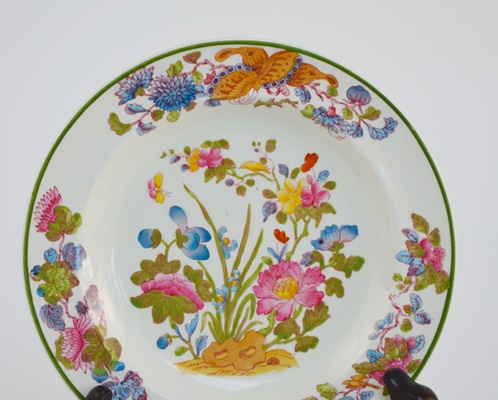 Seven Wedgwood "Groups-Multicolor" Porcelain Plates
