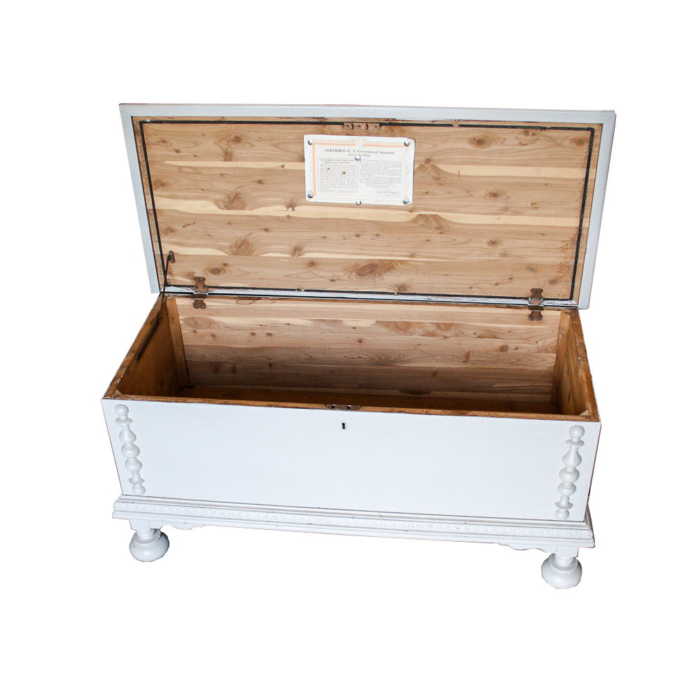 Vintage Red Cedar Chest by Gregory Furniture