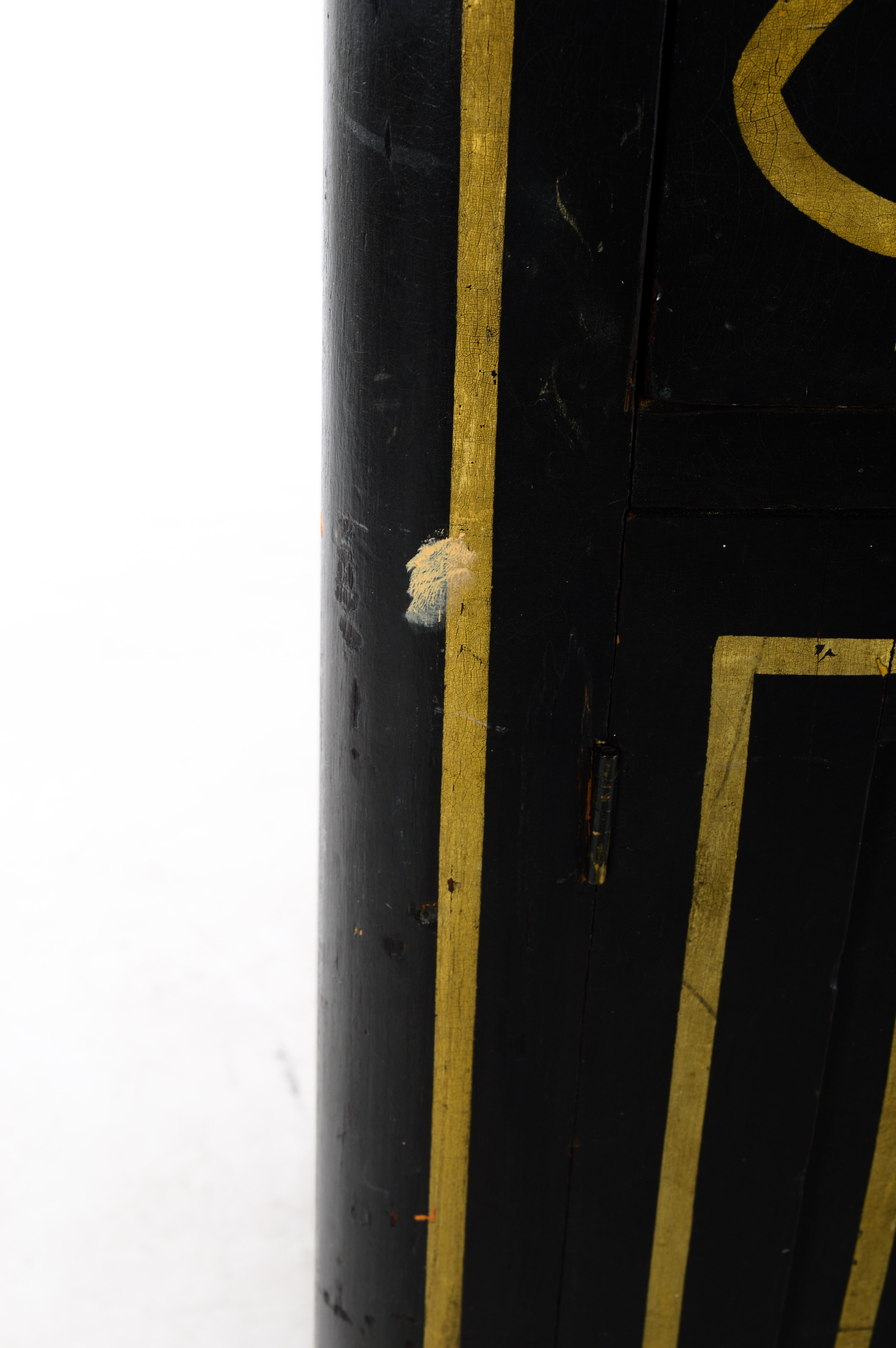 Late 19th Century Victorian Paint-Decorated Washstand