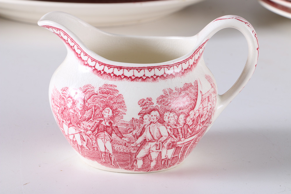 Currier and Ives "An American Subject" Dinner Set