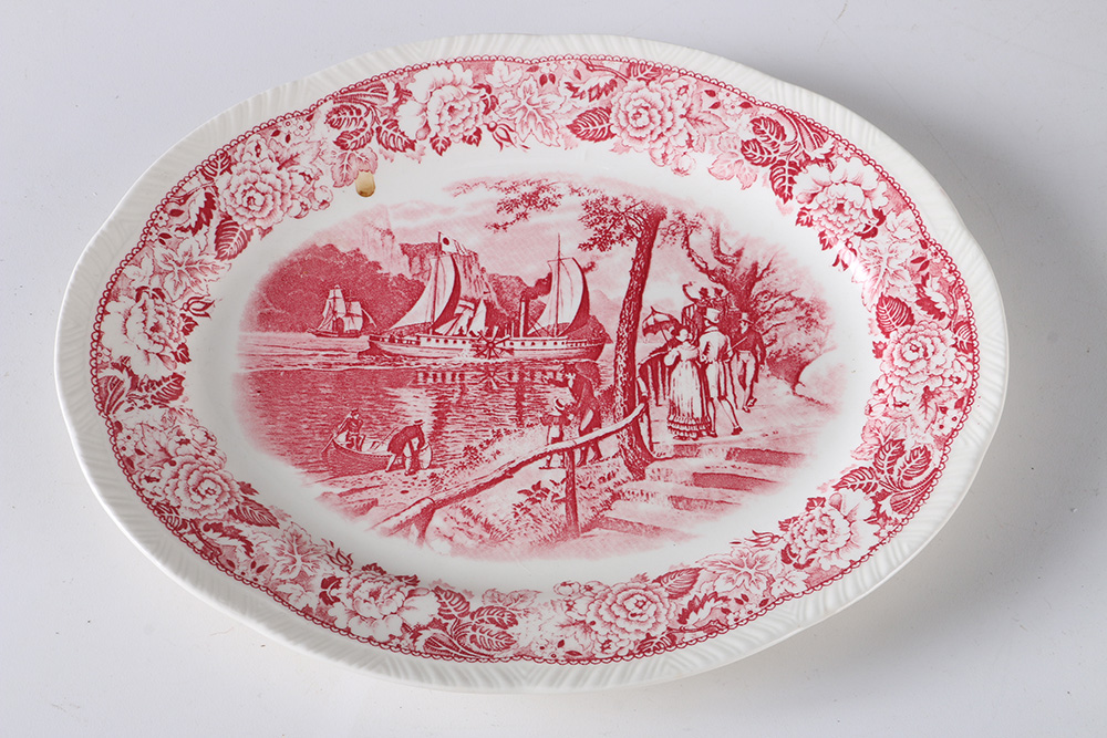 Currier and Ives "An American Subject" Dinner Set