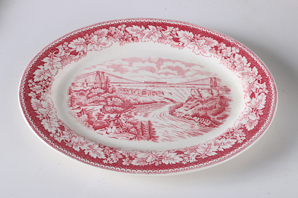 Currier and Ives "An American Subject" Dinner Set