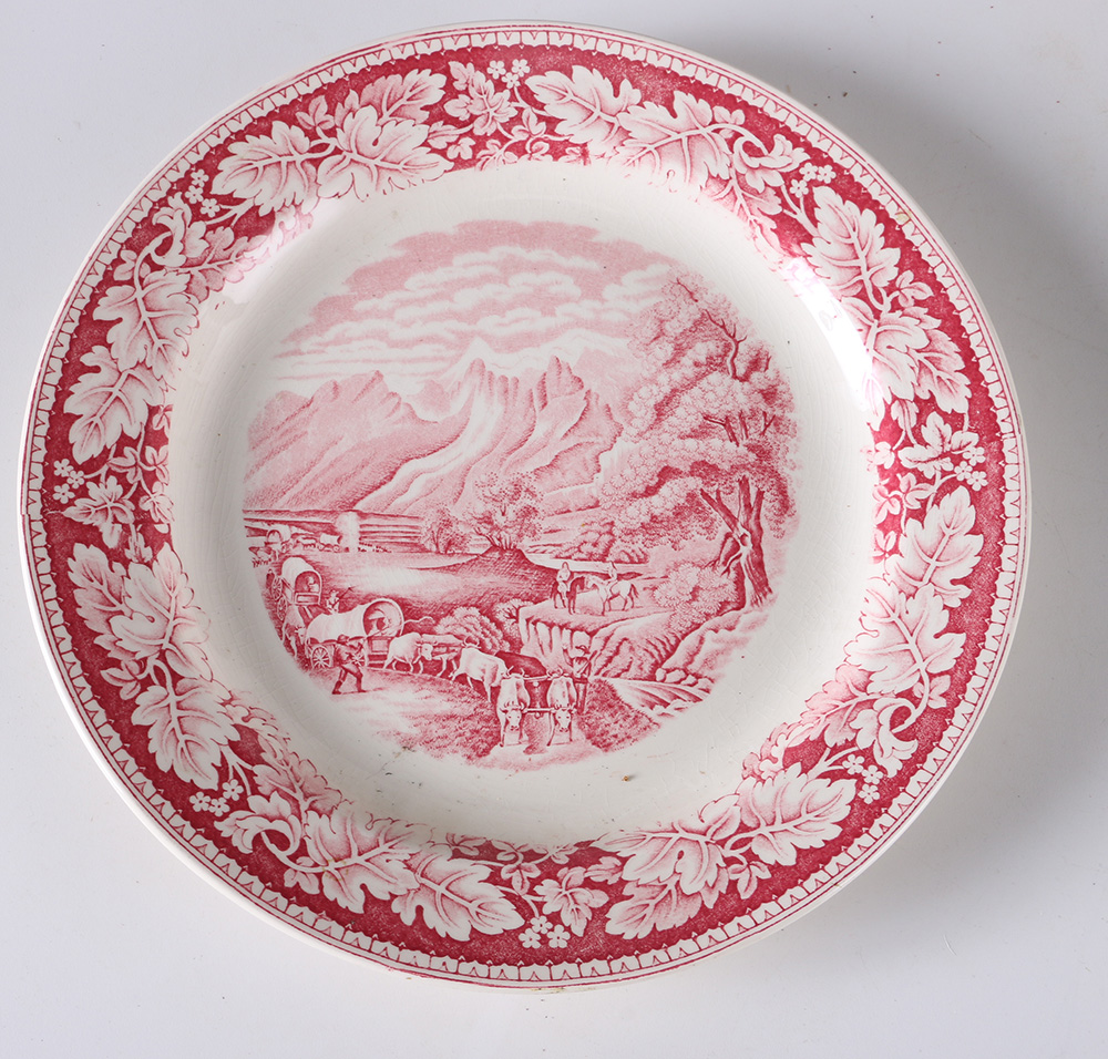 Currier and Ives "An American Subject" Dinner Set