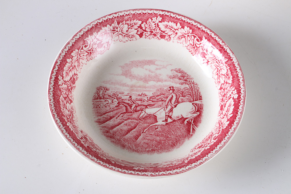 Currier and Ives "An American Subject" Dinner Set