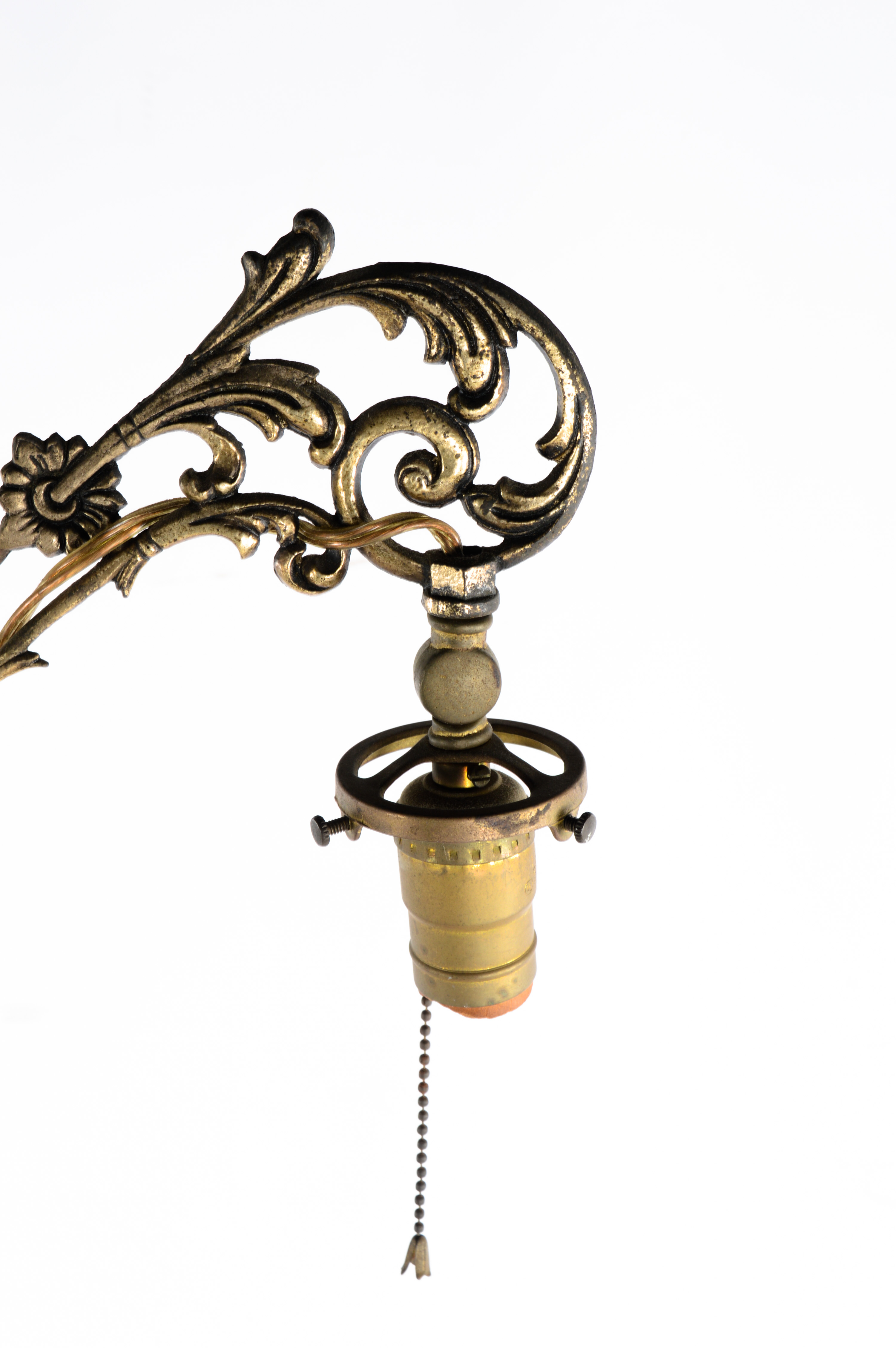 Bridge Type Brass Floor Lamp