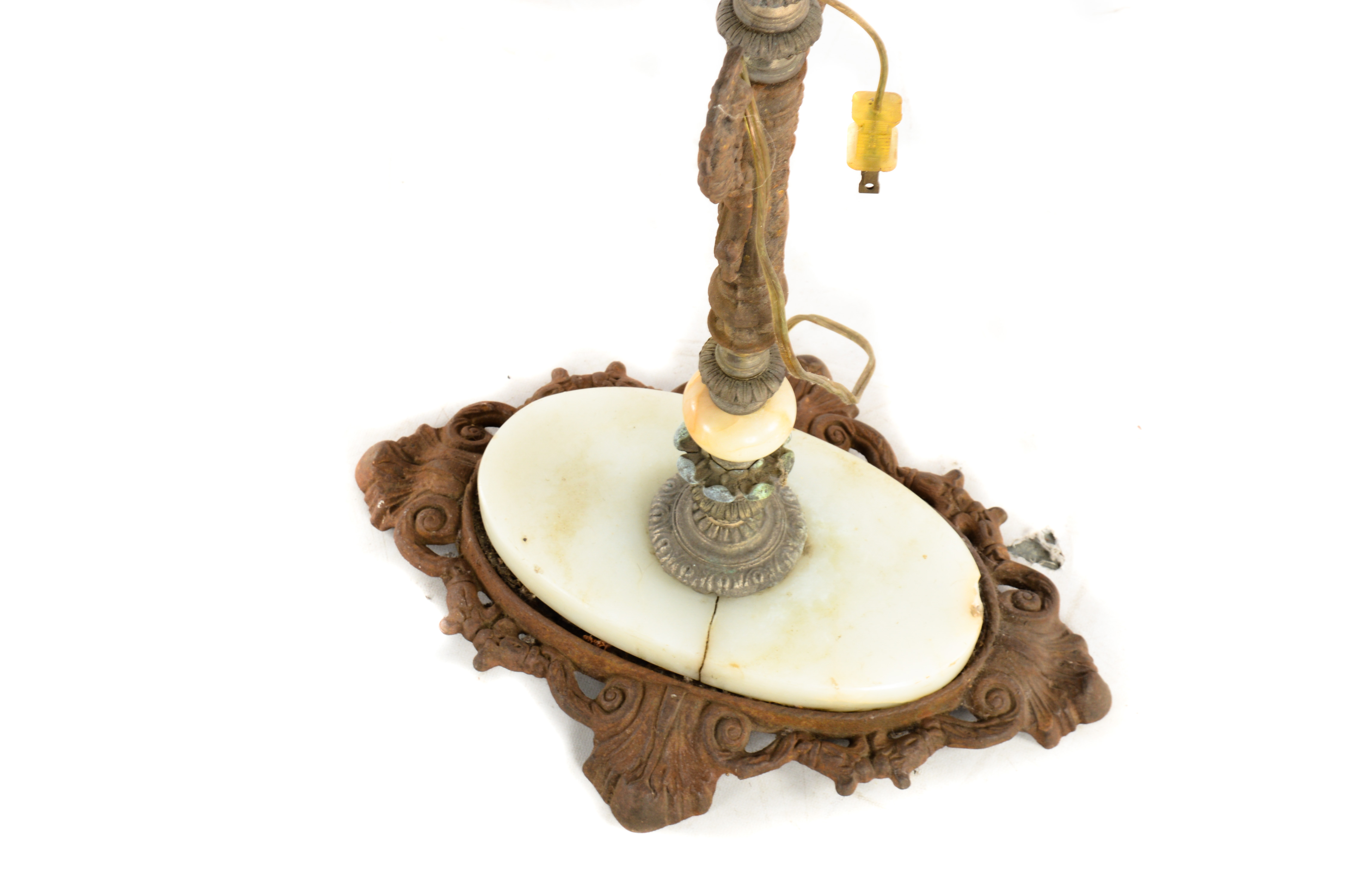 Bridge Type Brass Floor Lamp