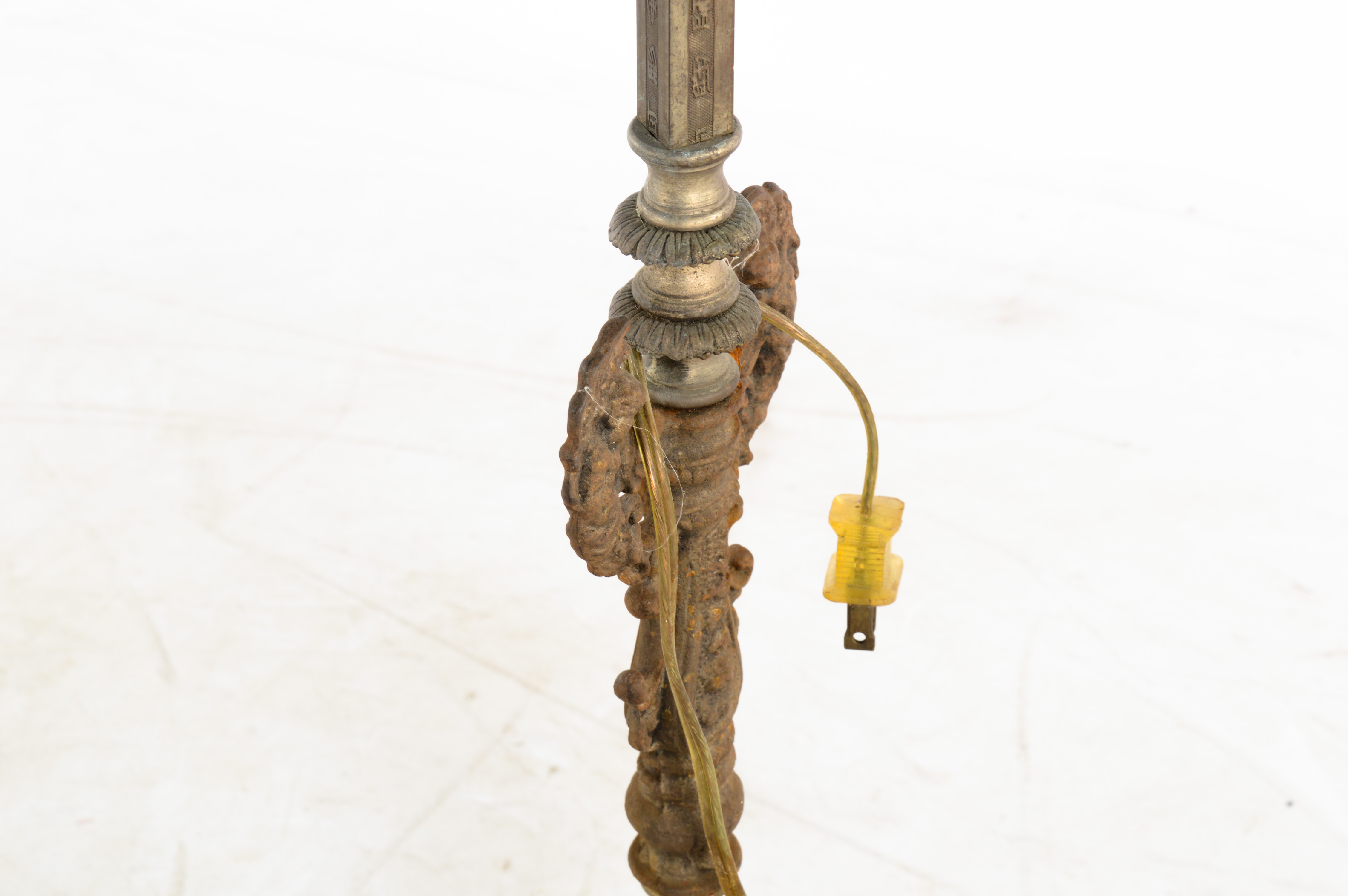 Bridge Type Brass Floor Lamp