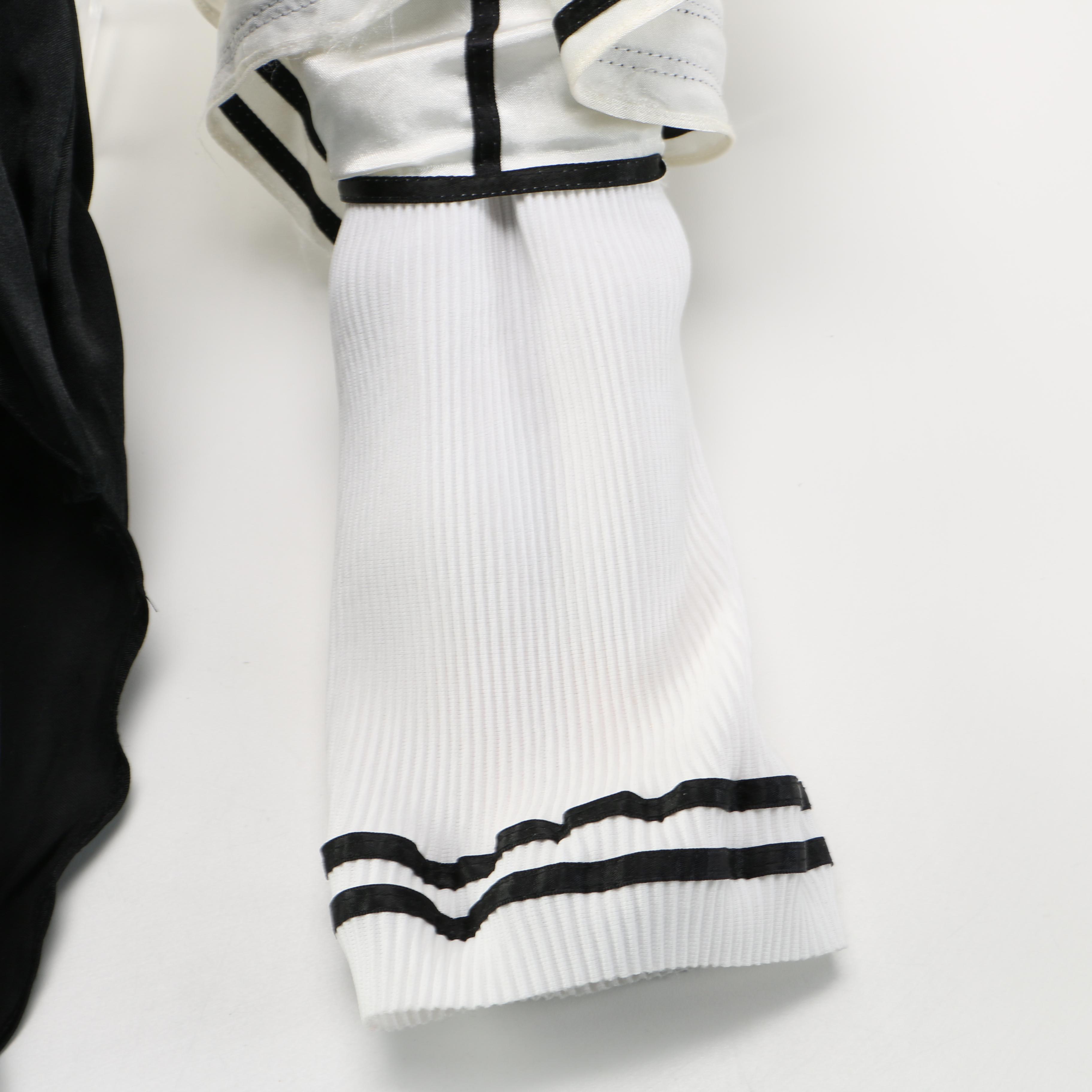 Stylized Porcelain Dolls with Cloth Bodies