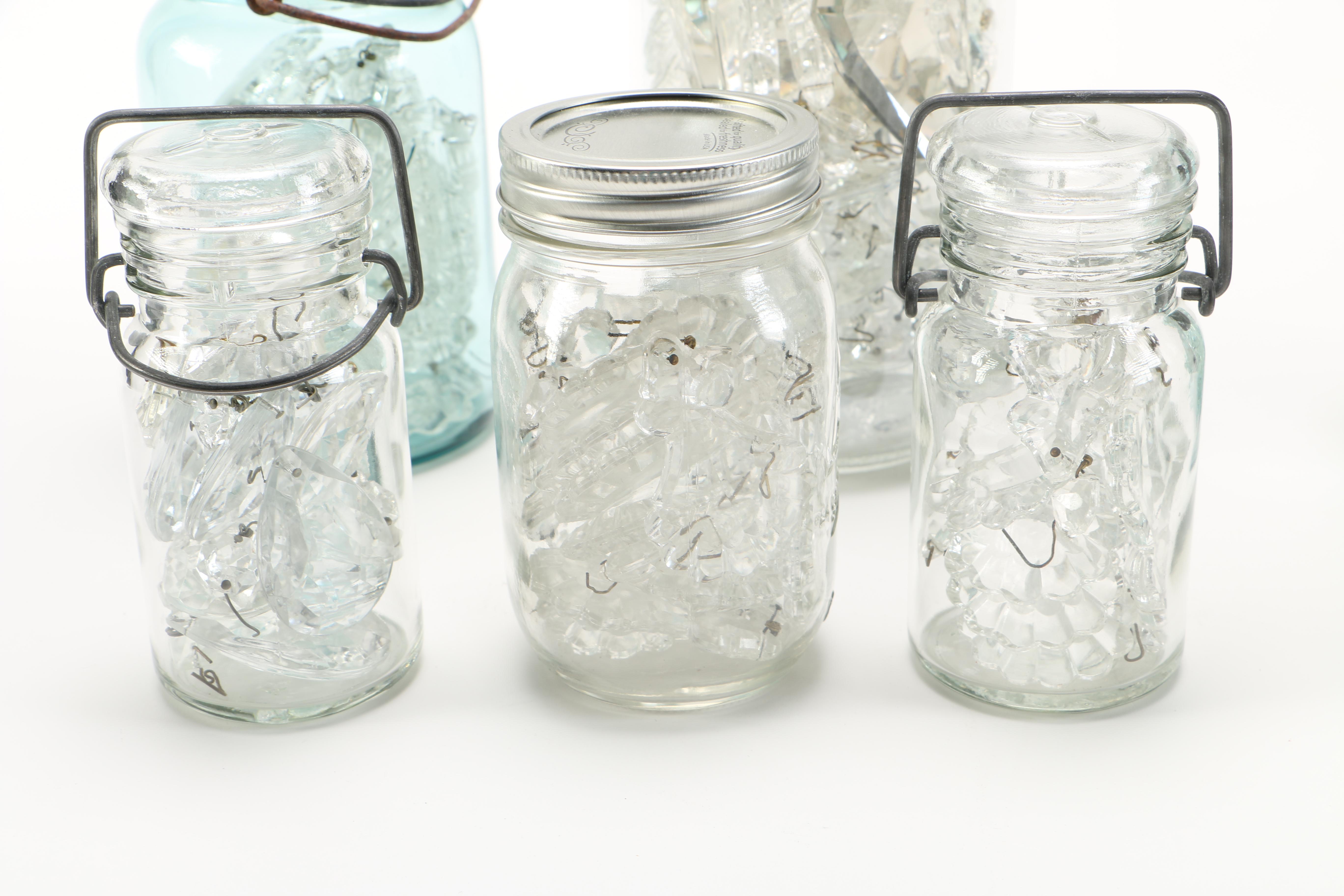 Collection of Ball Mason Jars