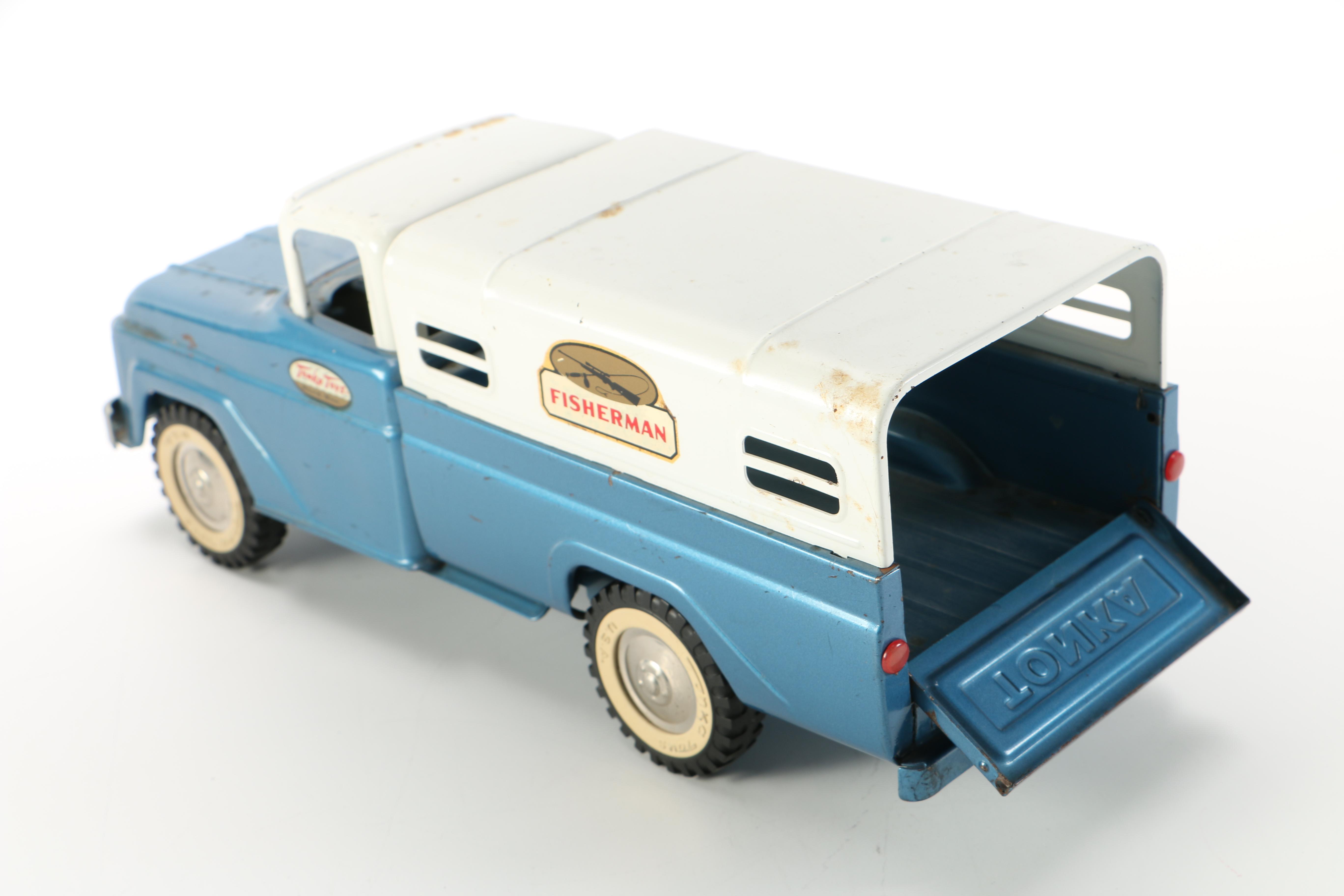 Three Die-Cast Toy Vehicles