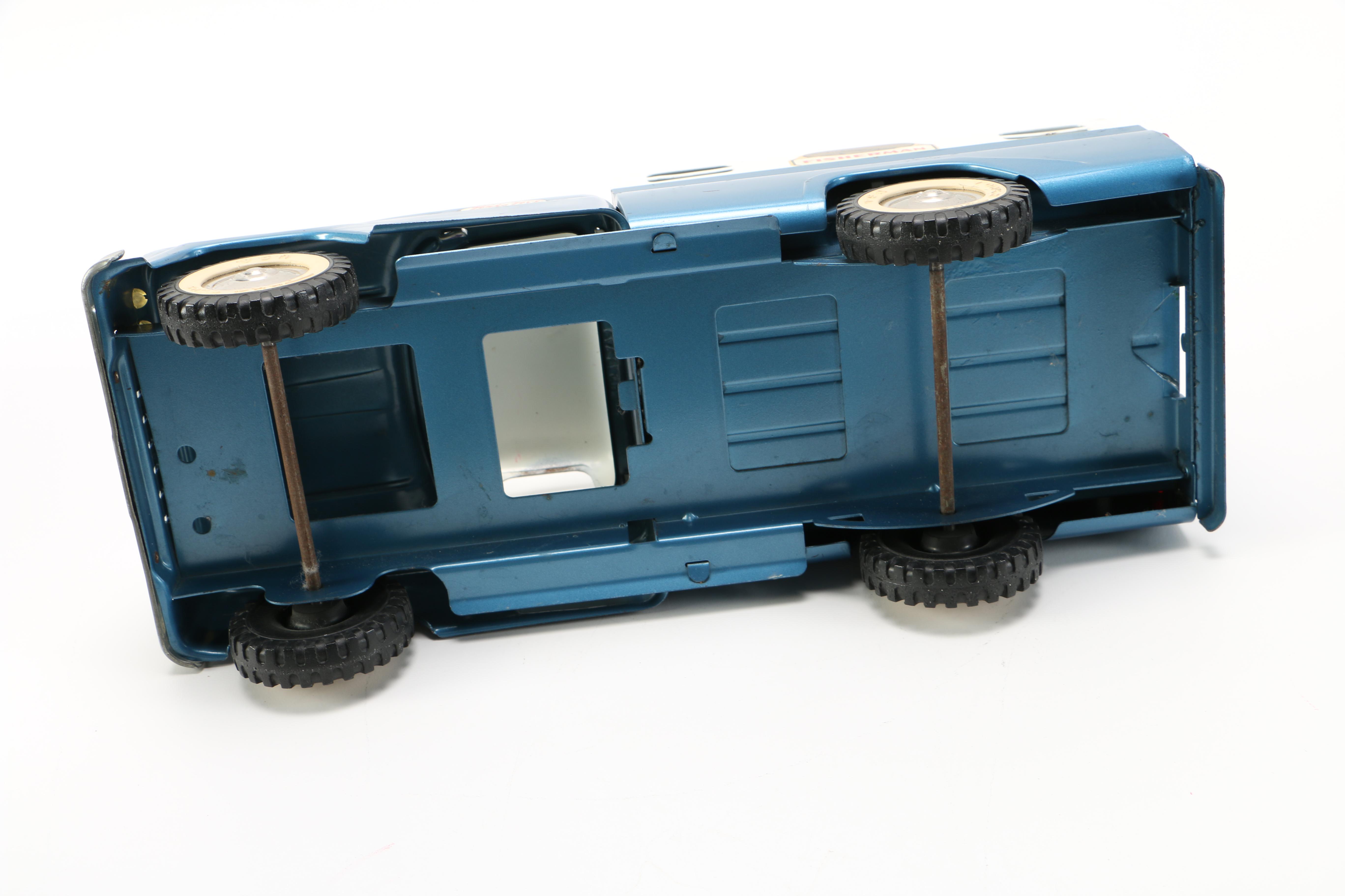 Three Die-Cast Toy Vehicles