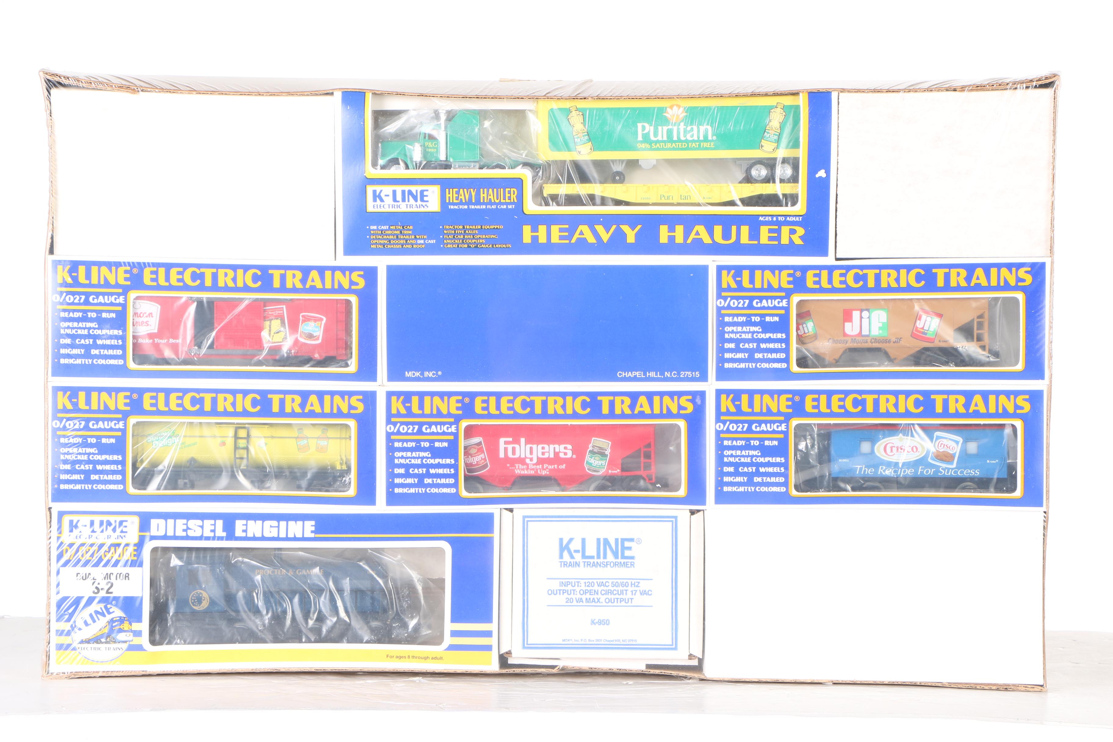 1990 K-Line "Limited Edition Collector's Train Set"