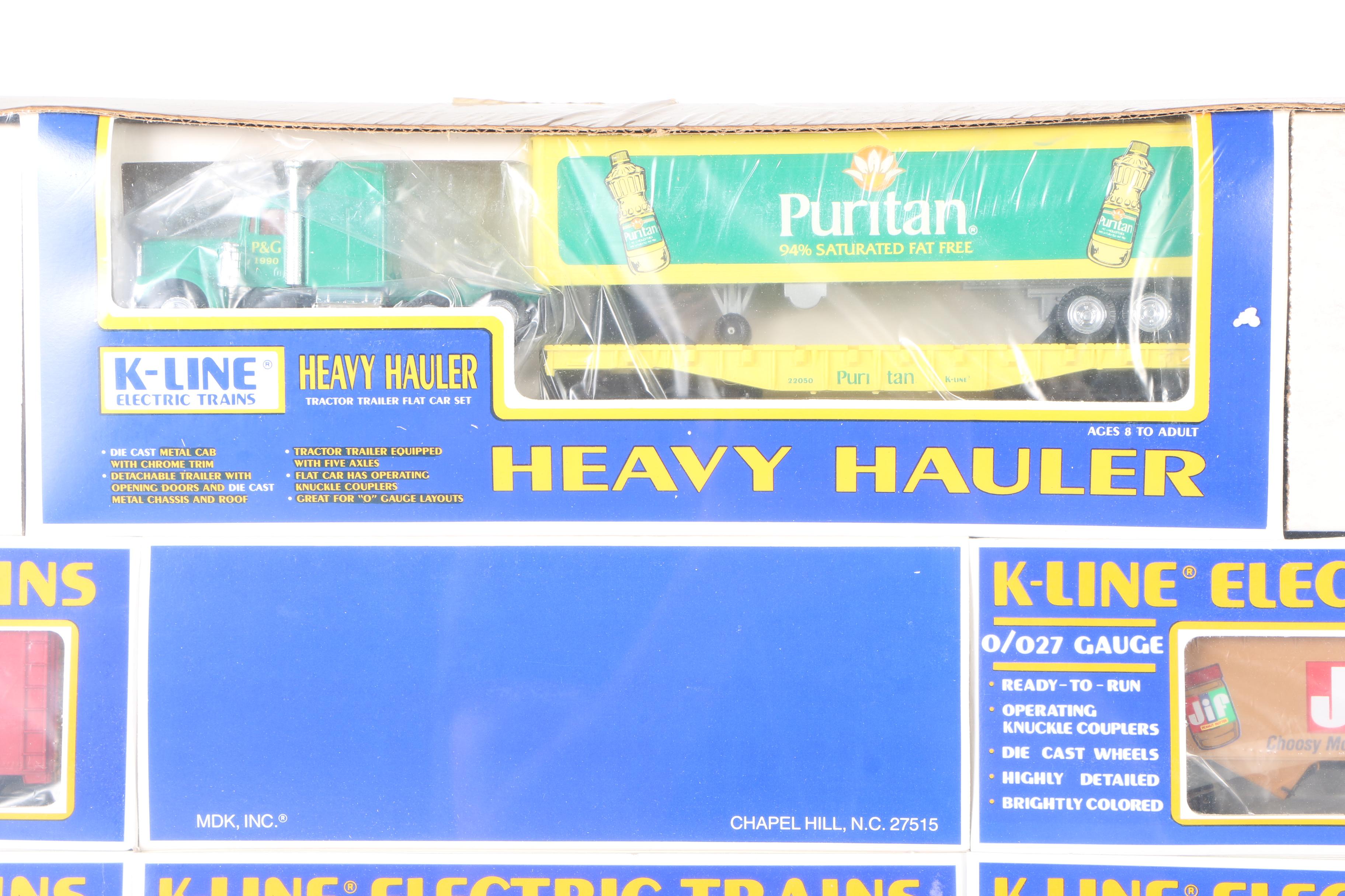 1990 K-Line "Limited Edition Collector's Train Set"