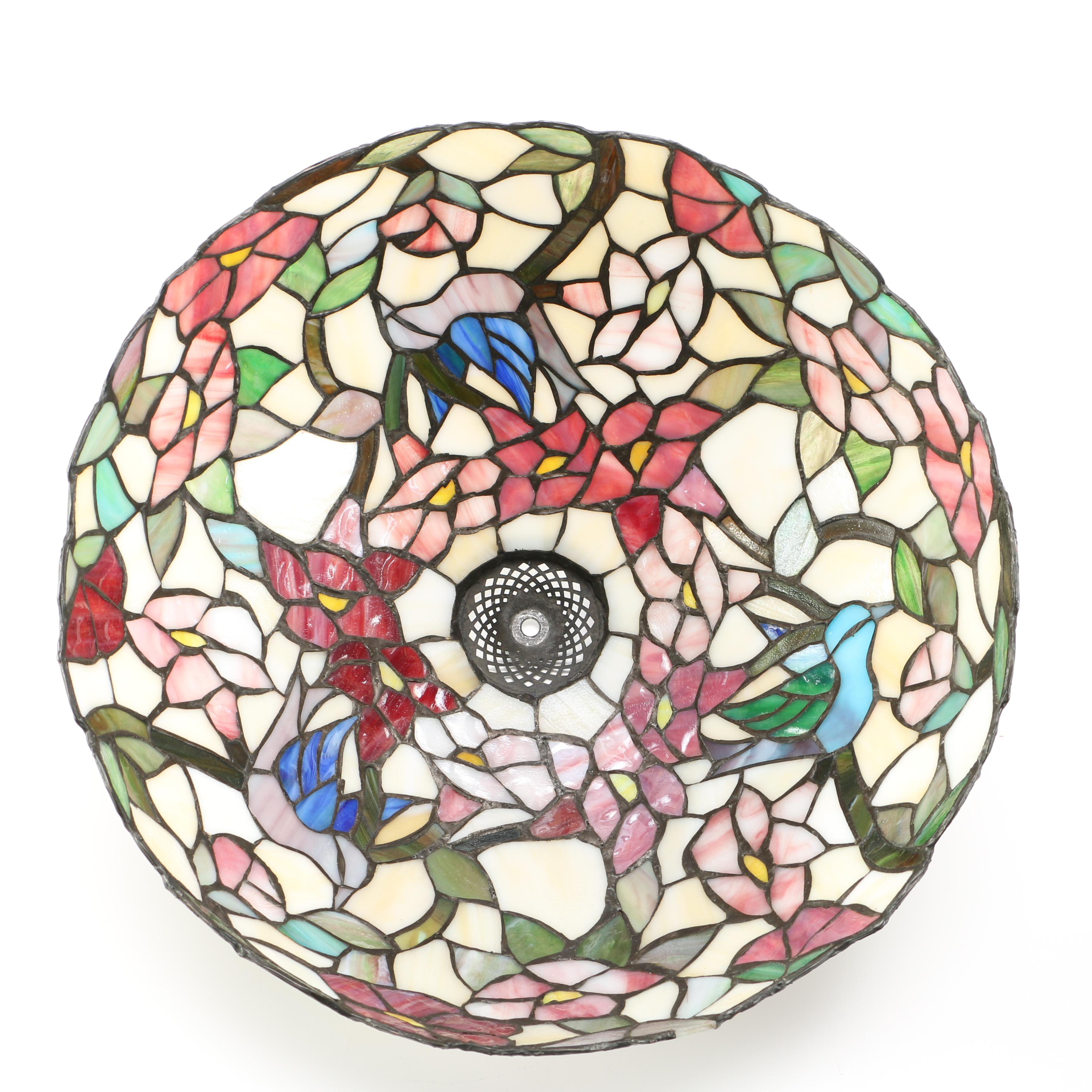 Floral Tiffany Style Table Lamp